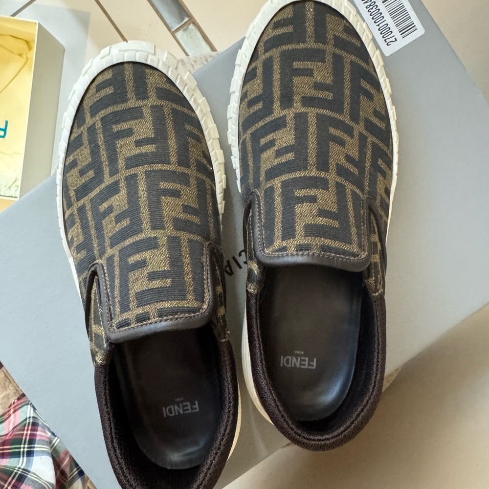 Fendi Slip-On Sneakers